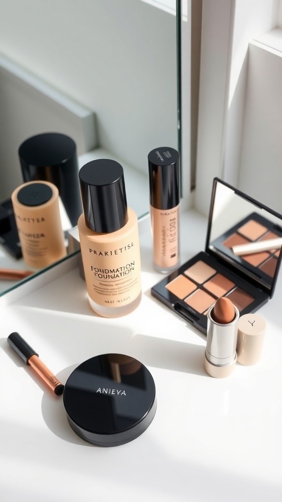 Minimalist Makeup Products