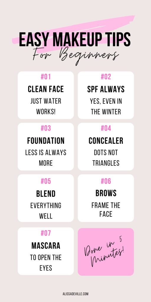 makeup tips for beginners