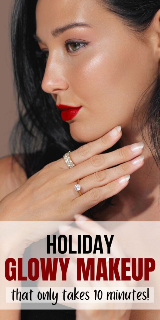 natural glowy makeup