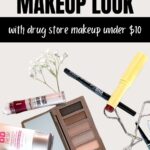 natural makeup look, drug store makeup