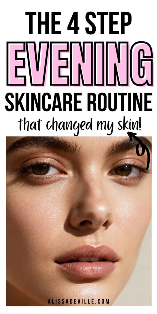 nighttime skin care routine