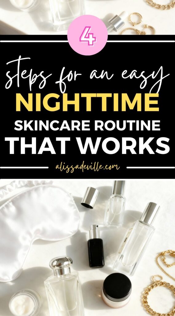 nighttime skin care routine