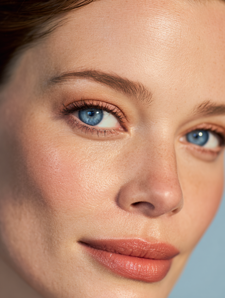 makeup for blue eyes