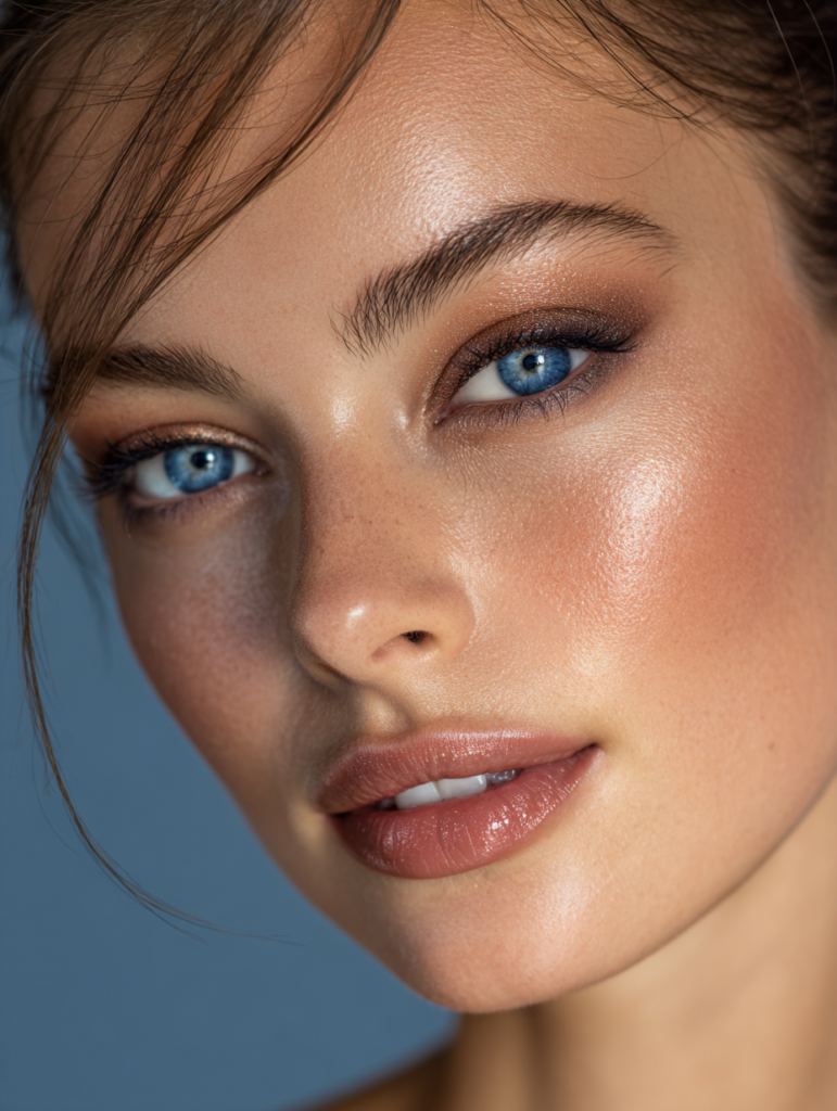 makeup for blue eyes