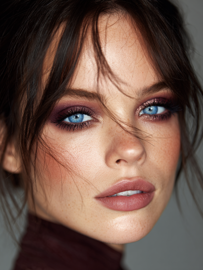 makeup for blue eyes