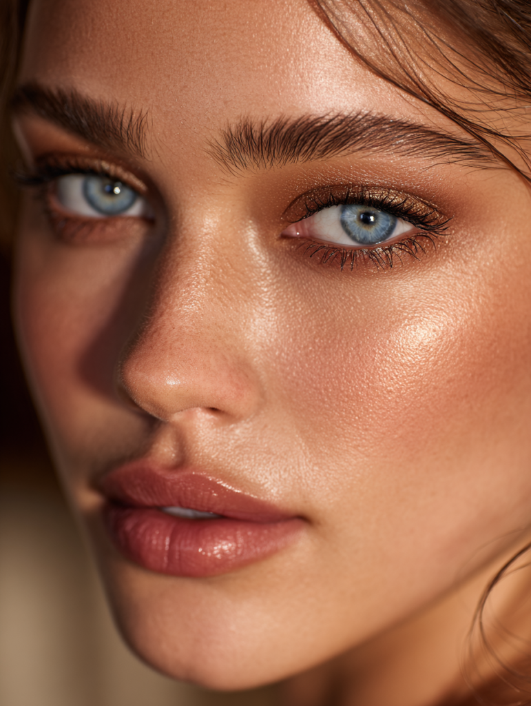 makeup for blue eyes