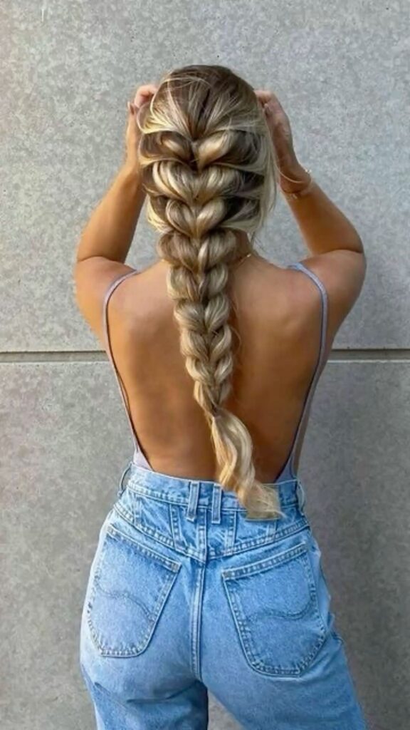 pull through braid